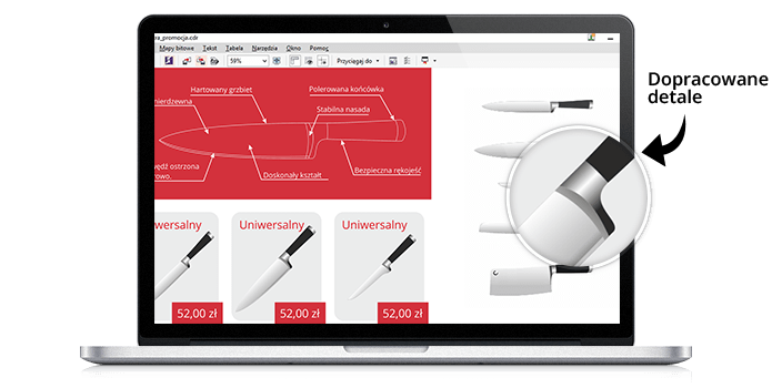 CorelDRAW - interfejs programu