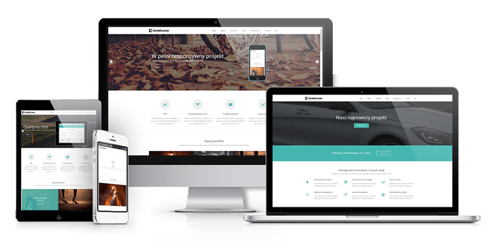Responsywny projekt strony WWW