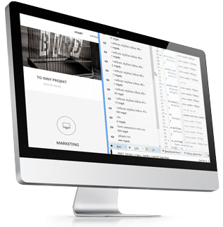 Podgląd projektu z wideoku konsoli przeglądarkowej