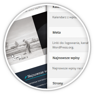 WordPress - używanie widgetów WordPress - używanie widgetów