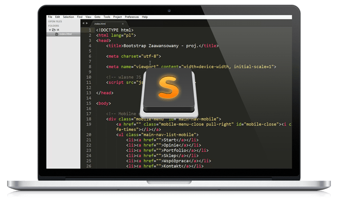 Sublime Text - podstawy obsługi