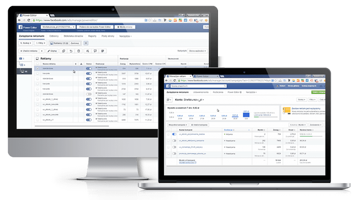 Facebook Ads - Menadżer Reklam