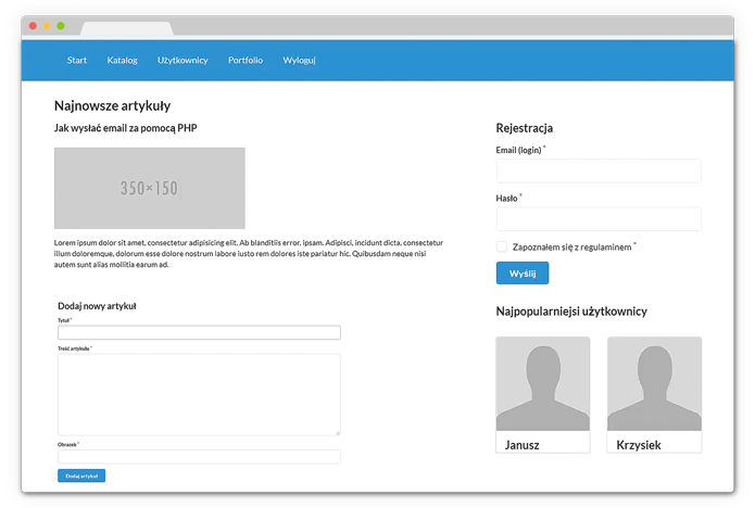 Jak tworzyć dynamiczne strony oraz aplikacje?