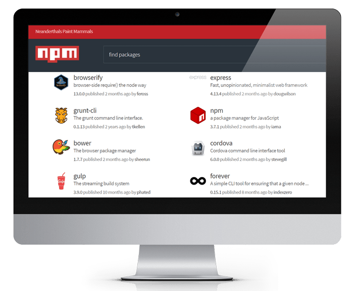 Nauka korzystania z kluczowego narzędzia package manager Strona npm