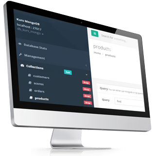 MongoDB to technologia, która idealnie wpisuje się w dzisiejsze podejście do tworzenia aplikacji Przyjazny interfejs MongoClient
