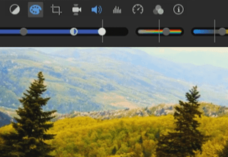 Podstawy interfejsu iMovie