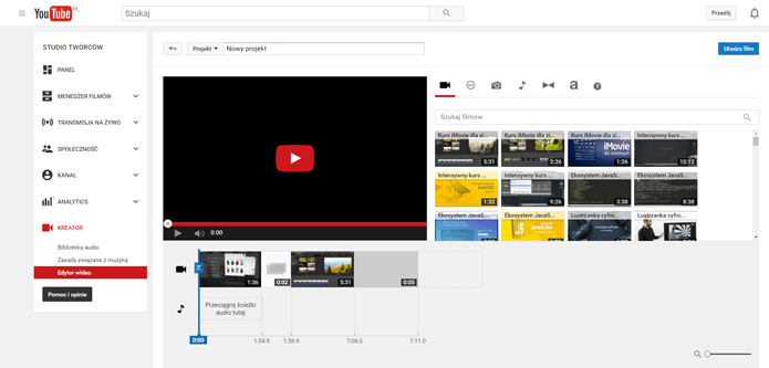 Konfiguracja kanału YouTube