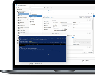 Poznanie protokołów LDAP i Kerberos oraz przegląd narzędzi do zarządzania domeną.