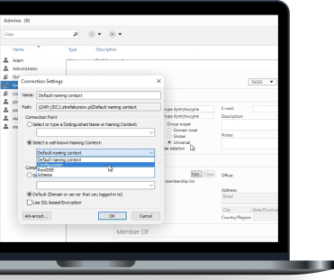 Zarządzanie użytkownikami w domenie Windows przy pomocy narzędzi graficznych i konsoli PowerShell