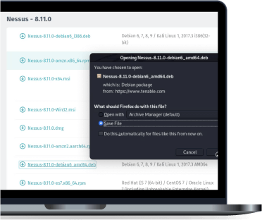 Skanowanie systemu za pomocą Nessus