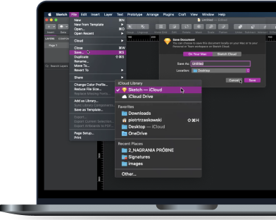 Konfiguracja programu Sketch i personalizacja interfejsu