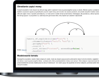 Wprowadzenie do NLP i zapoznanie z biblioteką NLTK