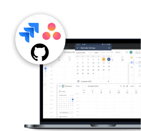 Zadbaj o dobrą organizację swojej pracy z takimi narzędziami jak: Asana, Jira, GitHub.