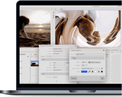 Poznaj niekonwencjonalne techniki pracy w HitFilm Express i naucz się wykorzystywać efekty 3d, kreskówka, winieta, odbicie.