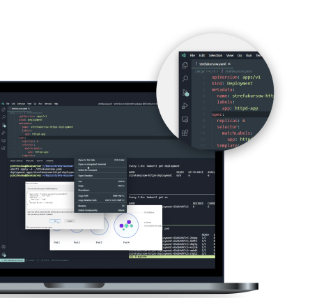 Opanuj techniki pracy w środowiskach chmurowych, poznaj technologie takie jak Docker, DockerSwarm i zostań inżynierem DevOps.