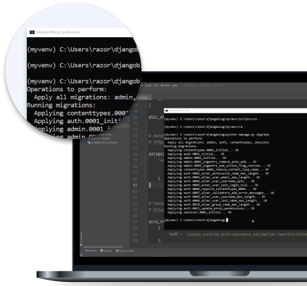 Dowiedz się jak zainstalować Django, skonfigurować środowisko kontroli wersji GIT oraz IDE PyCharm