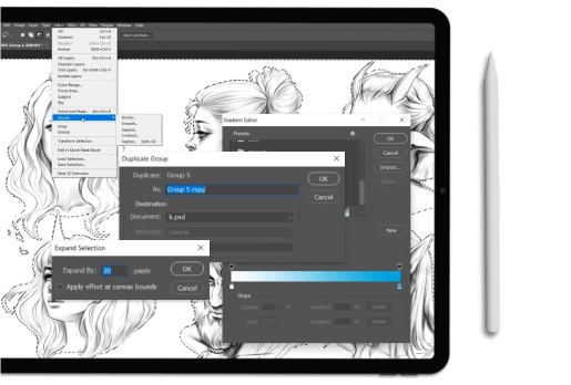 opanuj rysowanie portretów tworząc ilustracje różnych postaci fantasy