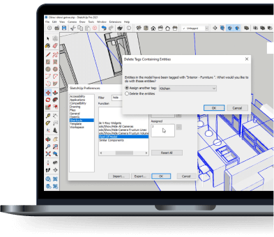 Nauka projektowania wnętrz w SketchUp i V-Ray