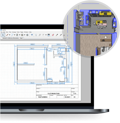 Tworzenie kompletnej dokumentacji 2D w SketchUp