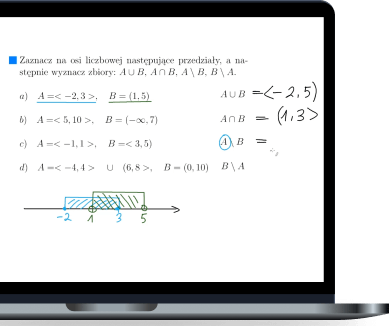 rozwiązywanie zadań maturalnych z przedziałów liczbowych i wartości bezwzględnej