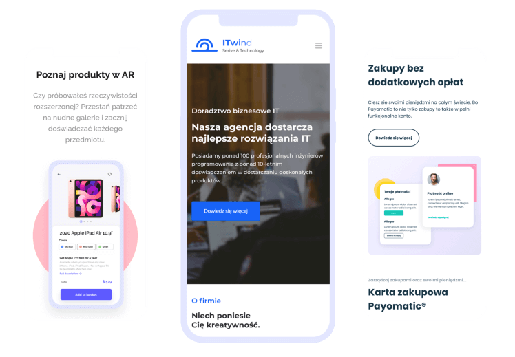 twórz responsywne strony świetnie wyglądające zarówno na desktopie jak i mobile