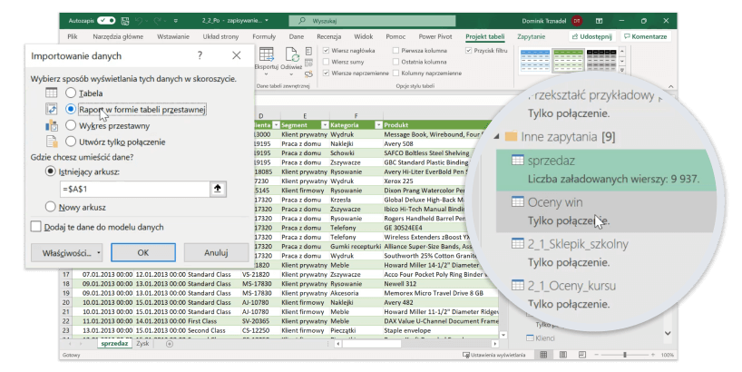 Opanuj dodatki BI takie jak power query i power pivot w Excelu - Naucz się tworzyć przydatne raporty i wizualizacje