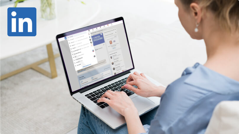 Generowanie leadów z wykorzystaniem LinkedIn i oferowanych przez niego usług.