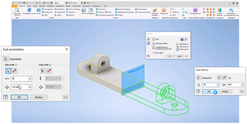 Przydatne narzędzia do pracy z detalami oraz wykorzystanie osi czasu w modelowaniu 3D.