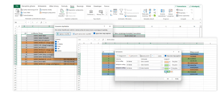 Wykorzystanie funkcji bazodanowych dla efektywnej pracy z CRM.