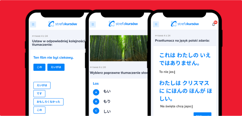 Kurs języka japońskiego online jako skuteczniejsza alternatywa szkoły językowej.