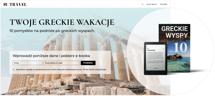 Budowanie landing page.