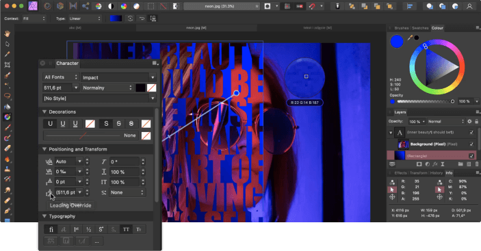 Photo Persony do edycji zdjęć.