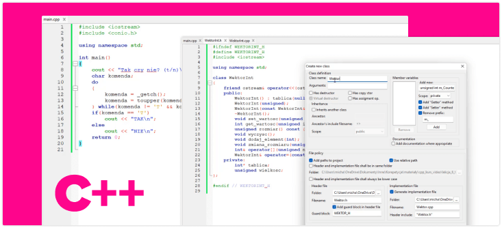 Wykorzystywanie instrukcji sterujących.