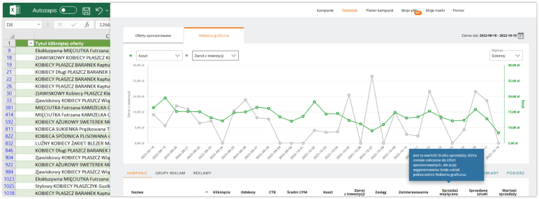 Allegro Analytics oraz praca z Excelem.