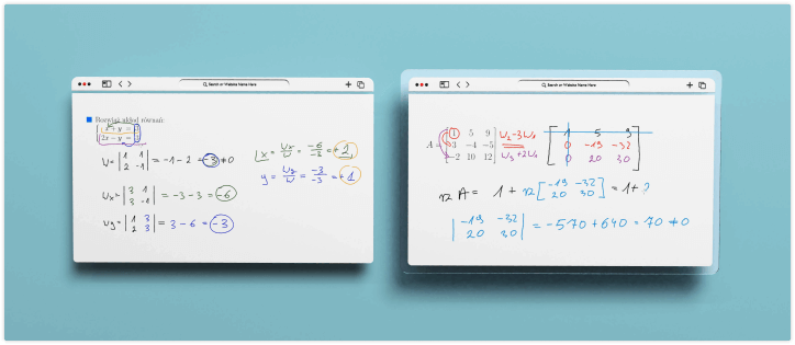 Rozwiązywanie równań macierzowych.