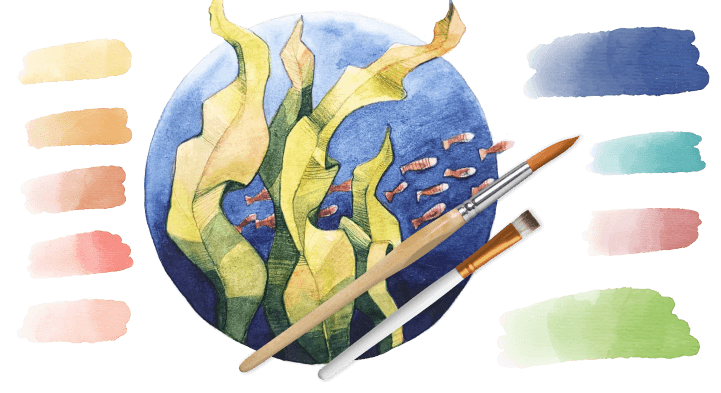 Werniksowanie obrazów i obróbka dzieł w programie Photoshop.