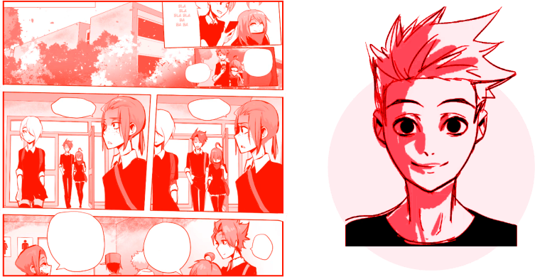 Kreacja świata komiksu.