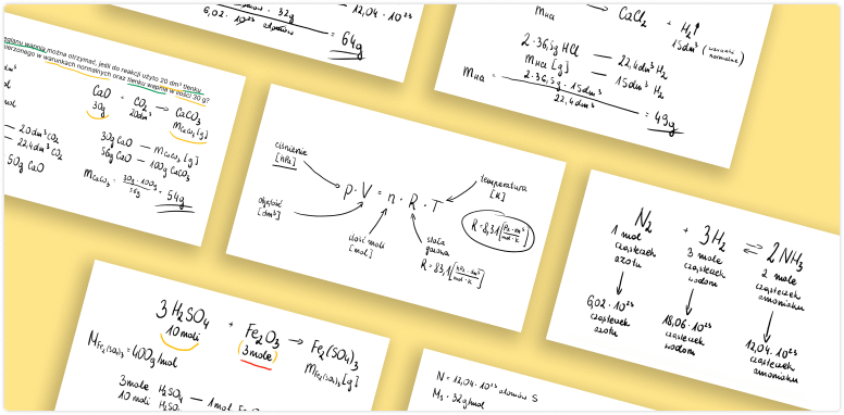 Zadania obliczeniowe z chemii.