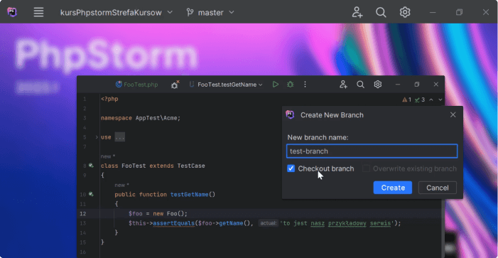 Instalacja PhpStorm.