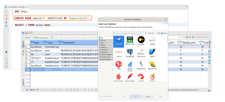 Transakcje w bazie danych.