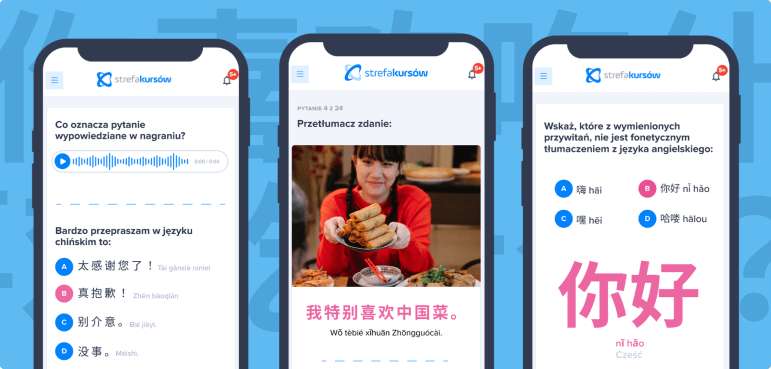 Zamawianie jedzenia.