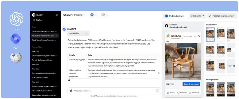 ChatGPT a marketing.