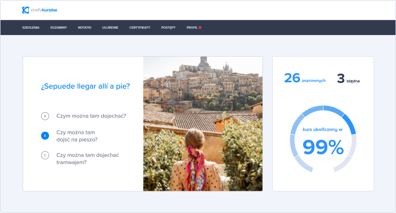 nauka języka hiszpańskiego.