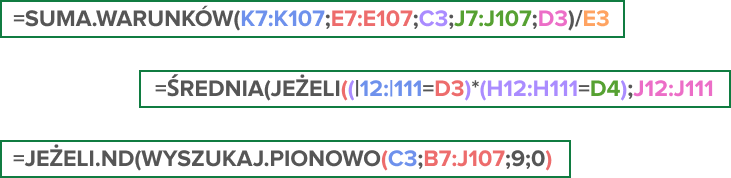 Bazy danych w Excelu.