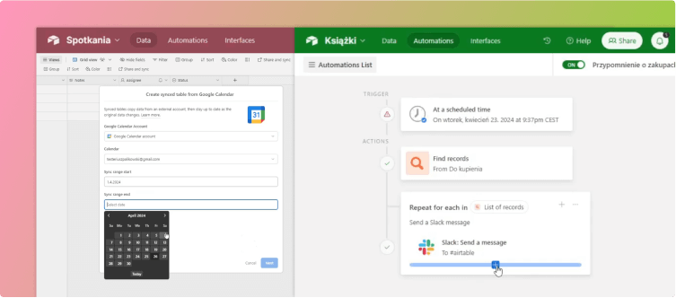 Airtable od podstaw - zarządzanie danymi i automatyzacja.