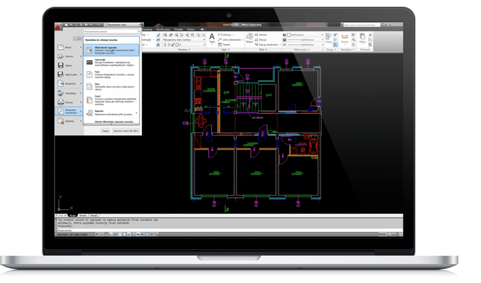Autocad - omówienie interfejsu