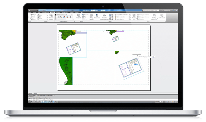 AutoCAD - praca z rzutniami