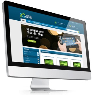 Layout sklepu internetowego