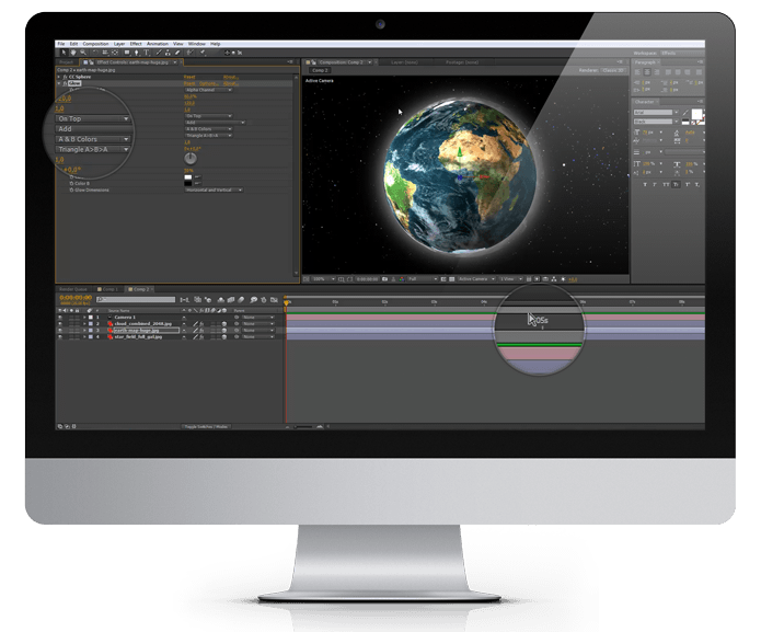 Animacja, oś czasu w After Effects Animacja, oś czasu w After Effects