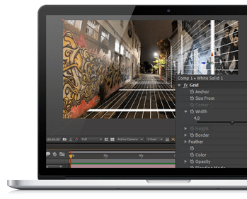 Budowanie sceny 3d w After Effects Scena 3d w After Effects
